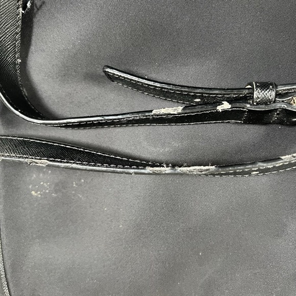 KATE SPADE New York Wilson Road Small‎ Bradley Backpack - Black Nylon/Leather - Picture 6 of 10